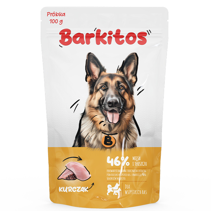 próbka barkitos kurczak z ryzem 100 gram